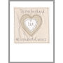 Personalised Initials Wedding Or Anniversary Card, thumbnail 11 of 12