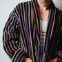Mens Egyptian Cotton Dressing Gown Mozart, thumbnail 3 of 7