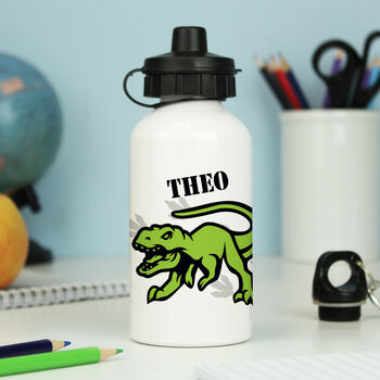 Dinosaur Kids Personalised Bottle, 5 of 5
