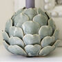 Ceramic Artichoke Candle Holder, thumbnail 3 of 4