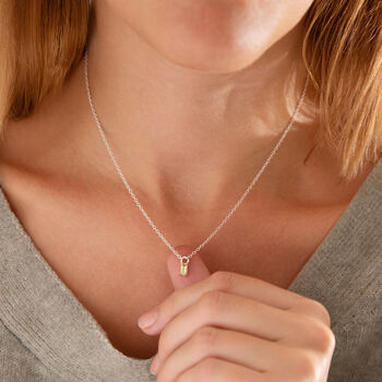 Personalised Single Birthstone Necklace, 4 of 5