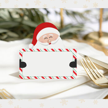 Santa Christmas Place Cards, 2 of 2