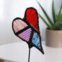 Stained Glass Sun Catcher Heart, thumbnail 4 of 4