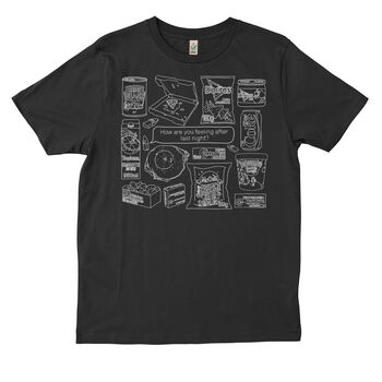 Hangover T Shirt In Black, 2 of 2