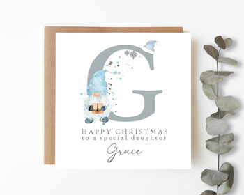 Personalised Gnome Splatter Card, 4 of 4