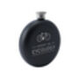Dapper Chap 'Expert In Cycology' Black 6oz Hip Flask | Gift Boxed, thumbnail 3 of 4