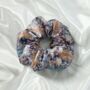 100% Silk Liberty Of London Blue Missenden Scrunchie, thumbnail 1 of 6