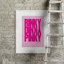 Rinky Dinky Pinky Limited Edition Art Print, thumbnail 4 of 8