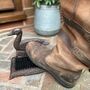 Puddlefoot The Duck Cast Iron Boot Brush, thumbnail 2 of 5
