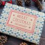 Christmas Personalised Name Paper Fibre Manilla Kraft Wrapping Paper, thumbnail 3 of 5