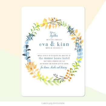 Forever And A Day Wedding Invitation, 2 of 9
