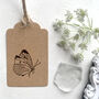 Butterfly Rubber Stamp, thumbnail 3 of 9