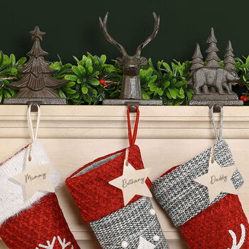 Personalised Chunky Knit Christmas Jumper Stocking, 8 of 8