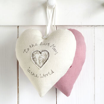 Personalised Hanging Heart Christmas Gift For Her, Mum, Grandma, 5 of 12