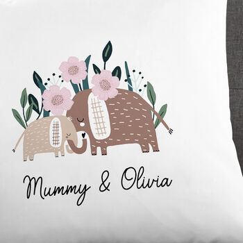 Mummy And Me Personalised Cushion, 2 of 2