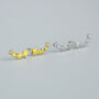 Sterling Silver Star Ear Climber Stud Earrings, thumbnail 4 of 8