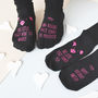 This Little Piggy… Personalised Prosecco Socks, thumbnail 2 of 2