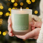 Christmas Gift Smells Like Sweater Weather Candle, thumbnail 1 of 11