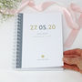 Personalised Date Wedding Planner Handbook, thumbnail 3 of 11