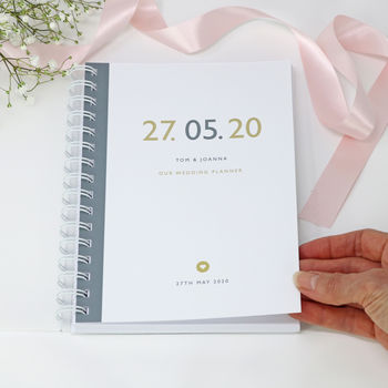 Personalised Date Wedding Planner Handbook, 3 of 11