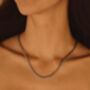 Rope Chain Necklace Silver Gift, thumbnail 3 of 6