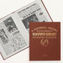 Oklahoma Sooners College Football Personalised Newspaper History Book, thumbnail 1 of 9