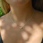 Star Trio Necklace With Gold Chain/Silver Chain, thumbnail 5 of 6