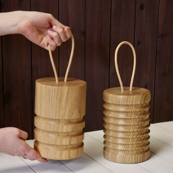 Personalised Handmade Wooden Door Stop, 4 of 12