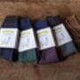 Ladies Alpaca Stripey Socks, thumbnail 10 of 12