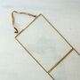 Hanging Brass Photo Or Picture Frame, thumbnail 5 of 5