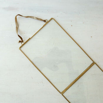 Hanging Brass Photo Or Picture Frame, 5 of 5