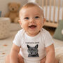 Personalised Cat Babygrow, thumbnail 1 of 10