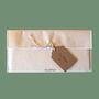 Reusable Organic Cotton Eco Envelope Tall, thumbnail 4 of 6