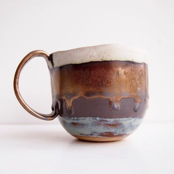 Handmade To Order Ceramic Mug With Gold, 7 of 8