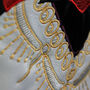 Ivory Embroidered Heart Wedding Jacket, thumbnail 7 of 10