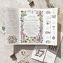 Cottage Garden Wildflowers Gate Folded Wedding Invitations, thumbnail 1 of 5