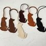 Leather Labrador Christmas Decoration / Bookmark, thumbnail 3 of 9