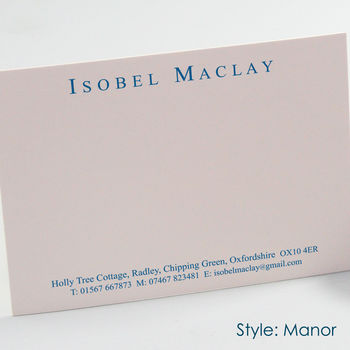 Personalised Classic Correspondence Cards, 8 of 12