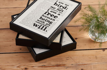 Book Lover 'Shelves Always Overflow…' Quote Print, 3 of 7
