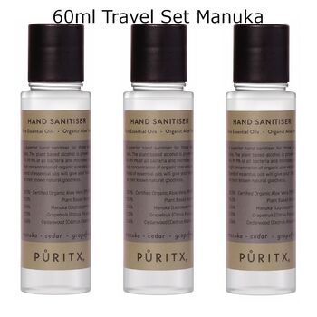 High Quality Organic Hand Sanitizer Travel And Gift Sets, 2 of 8