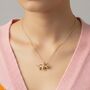 T Rex Triceratops Or Brontosaurus Dinosaur Necklace, thumbnail 2 of 5