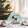 Farmyard Sheep Christmas Bauble, thumbnail 2 of 6