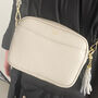 Personalised Leather Crossbody Bag, thumbnail 6 of 12