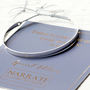 Special Edition Sterling Silver Adjustable Bangle, thumbnail 3 of 9