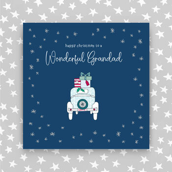 Happy Christmas Wonderful Grandpa/Grandad/Papa Card, 2 of 5