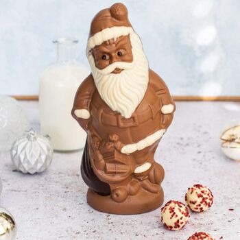 Extra Large Chocolate Santa, 2 of 6