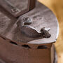 Antique Style Cast Iron Trinket Box, thumbnail 5 of 5
