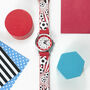 Personalised Kid's Red Football Watch, thumbnail 7 of 11