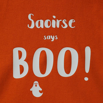 Personalised Halloween T Shirt, 2 of 3