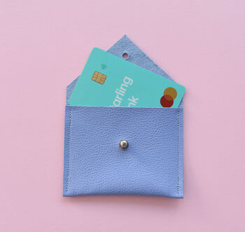 Pebble Leather Card Pouch, 2 of 6